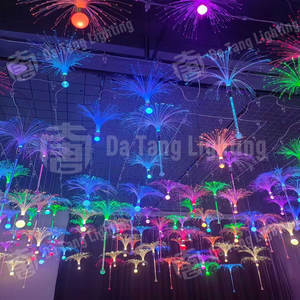 Lampe méduse à changement de couleur pour extérieur, idéale pour les festivals, les parcs, les places et la décoration de paysages marins - Product Image 3