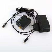 Adaptateur DAC portable sans perte, coaxial, fibre optique, prise casque numérique 3,5 mm vers analogique, convertisseur audio RCA L/R