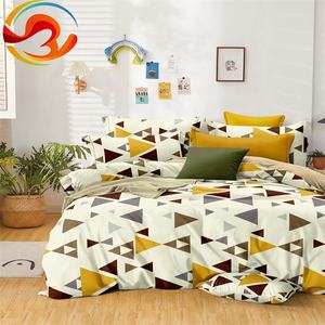 Juego de Sábanas de Microfibra de 3 Piezas para Cama Doble, Sábanas Baratas al por Mayor para Cama Queen - Product Image 4