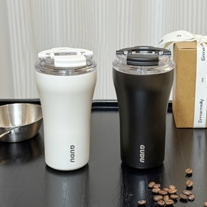 Thiết kế hiện đại 380ml đôi tường chân không thép không gỉ cốc cà phê cách điện du lịch Mug Tumbler với hai loại UỐNG NẮP - Product Image 4