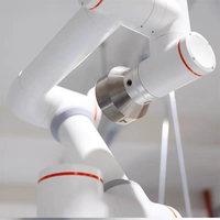 Bras robotique collaboratif d'occasion certifié CE, marque FR, moteur 1kW, corps léger en acier inoxydable, polyvalent pour préhension et placement
