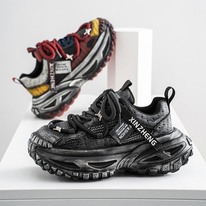 Nouvelles Chaussures de Course Homme Automne/Hiver 2026 Style Coréen Tendance Semelle Épaisse en EVA Vintage Rehaussantes Décontractées Vente en Gros - Product Image 5