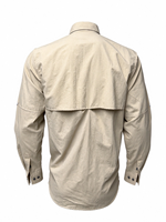 Chemise de pêche personnalisée pour hommes, idéale pour la pêche en bateau, le kayak, la voile, le camping, la chasse, la randonnée, à manches longues, boutonnée, avec dos ventilé, OEM
