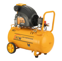 Usine professionnelle chinoise pas cher 50L Piston électrique Portable personnalisable compresseur d'air à entraînement direct