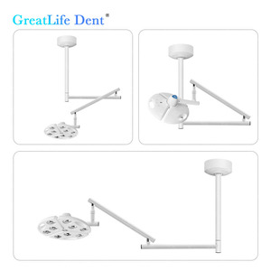 GreatLife Dent 90W LED 70000Lux Lampe sans ombre pour examen médical, micro-chirurgie, plafond et murale, pour animaux de compagnie et vétérinaires - Product Image 3