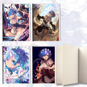 สมุดบันทึกขนาด 13*18 ซม. ลายเรซีโร่ รีเซทชีวิตในต่างโลก รีม ราม สมุดโน้ตแบบมีเส้นสำหรับเขียน เครื่องเขียนอนิเมะ สำหรับโรงเรียน - Product Image 1