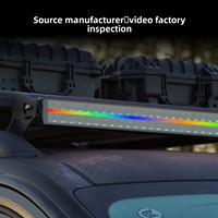 Barre lumineuse LED double rangée 42 pouces 300W 10000 Lumens 12V-24V DC pour améliorations de toit et pare-chocs avant, projecteur tout-terrain pour Tanks Raptors