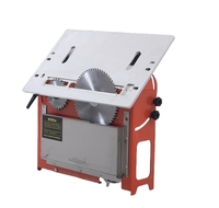 Scie à panneaux manuelle compacte anti-poussière à table coulissante