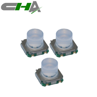 Interrupteur Tactile Transparent CHA 8mm de Hauteur, Bouton en Silicone, Interrupteur Tactile SMT pour l'Industrie
