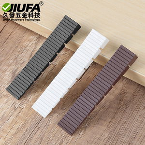 Jiufa Furniture Leveling Pads Adjustable Black <b>Plastic</b> Floor Stabilizers For Cabinet <b>Table</b> Chair - Product Image 3