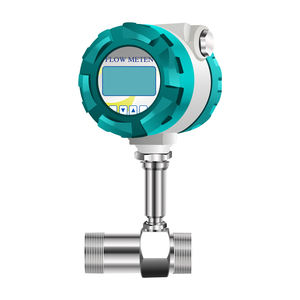 Alat Ukur Aliran Turbin <span class=keywords><strong>Gas</strong></span> Cair (LPG) DC 24V SS304/SS316 OEM Akurasi +/-0.5% Sambungan Ulir Proteksi IP65 - Product Image 5