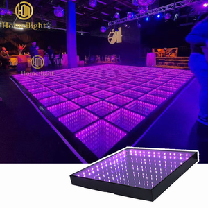 Plancher de danse LED 3D professionnel 50*50cm, éclairage de scène, lampe de sol LED pour discothèque, mariage, DJ, événement - Product Image 4