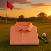 T-shirt de golf pour homme, logo personnalisé, taille plus, manches courtes, imprimé de haute qualité, coupe régulière, polo américain