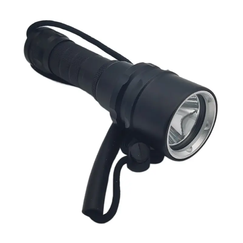 Nhà Máy IP7 100M Dưới Nước Chuyển Đổi Từ L2 Led Torch Ánh Sáng 600Lumen Đèn 18650 Có Thể Sạc Lại Lặn Đèn Pin Cho Ngoài Trời