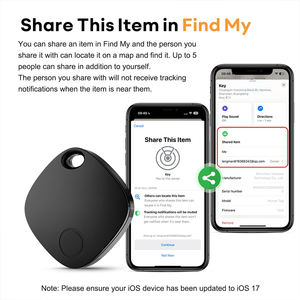 Localizador GPS Inteligente Mini para Mascotas, Compatible con Apple <span class=keywords><strong>AirTag</strong></span>, Resistente al Agua IP67, Bluetooth, Llavero Localizador para Perros Pequeños y Gatos - Product Image 6