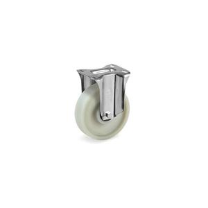 TELLURE ROTA - 685182 Polyamide 6 roues pleines chargées en fibre de verre, support fixe type NL-largeur roue 30mm, ø 100 mm (Qté - Product Image 1