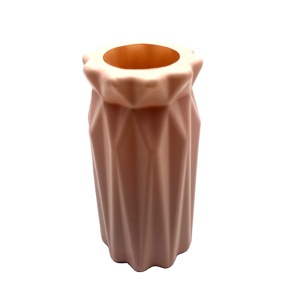 Factory Supply Multi-style Plastic Flower Pots & Planters Macaron Color Flower Vases