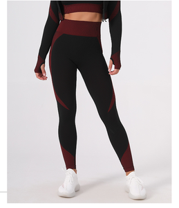 2021 neuer Langarm Yoga Anzug Sport Plus-Size <span class=keywords><strong>XXXL</strong></span> Damen bekleidung mit atmungsaktiver Mode Sport Casual Yoga Hosenanzug - Product Image 6