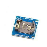 Module d'horloge temps réel AT24C32 RTC I2C DS1307, carte de stockage de calendrier pour projets électroniques DIY