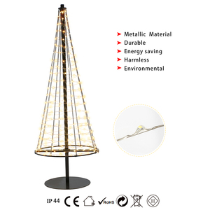 Nuovo Arrivo: Albero di Natale LED in Metallo da 100 cm per Decorazioni Esterne di Feste, Festival e Matrimoni - Product Image 5