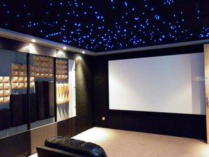 Plafonniers de <span class=keywords><strong>cinéma</strong></span> maison à fibre optique, panneaux de plafond étoilés avec étoile filante multicolore - Product Image 5