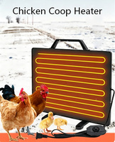 Chauffe-coop pour poulets, panneau chauffant à température réglable pour volailles, poussins, canards, chauffage hivernal
