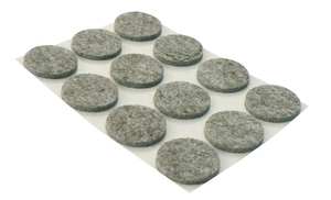 Almohadilla de silicona autoadhesiva para muebles de patas de silla, almohadillas protectoras de muebles de fieltro autoadhesivas cuadradas redondas para protección del suelo - Product Image 5