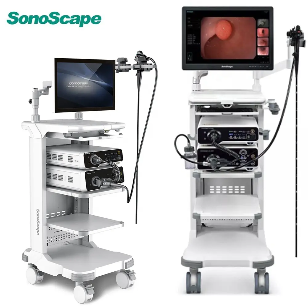 Professional High Definition Sonoscape 50W LED Video Endoscopy System