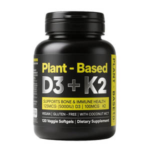 Oem Odm sıcak satış Vegan <span class=keywords><strong>Vitamin</strong></span> <span class=keywords><strong>D3</strong></span> K2 Softgel kapsül 10000iu <span class=keywords><strong>Vitamin</strong></span> Softgels Lichen - Product Image 1