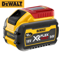 Batterie Li-ion professionnelle DeWalt XR Flexvolt 18V/54V 12.0Ah DCB548 pour perceuse sans fil et clé à chocs, outil électrique