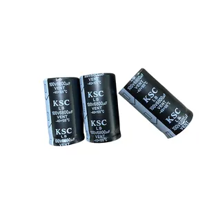 High Quality Full Voltage 100v 6800uf OX Horn Capacitor 100V 6800uf Snap In Audio Aluminum Electrolytic Capacitor