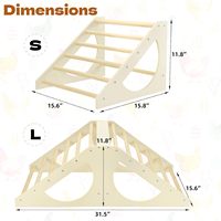 JQ Échelle de repos en bambou pour volailles, perchoir, structure d'escalade, barre de repos pour poulets, pour jardins, poulaillers, fermes, jouet pour poulets