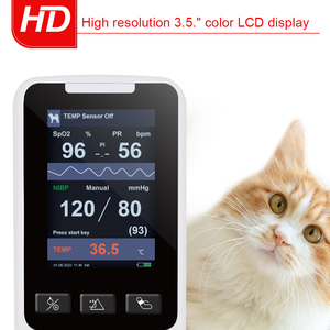 Monitor de Signos Vitales Portátil Veterinario Sinohero SM50, Oxímetro de Pulso, Saturación de SPO2, NIBP, TEMP, Portátil, Certificado CE, para <span class=keywords><strong>Gatos</strong></span> - Product Image 4