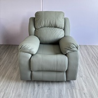 Fauteuil inclinable électrique moderne de luxe avec rotation à 360 degrés, fonctionnalités extensibles et pliables pour un confort ultime