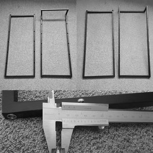 Patas de Cocina y Baño Desmontables de Acero Inoxidable con Marco Negro de Diseño Industrial Contemporáneo Personalizado de Fábrica KAHNOS GJ-001 - Product Image 3