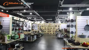 Juego de cazuela de cerámica antiadherente para el hogar, juego de utensilios de cocina de aluminio con mango de baquelita, Base de inducción - Product Image 6