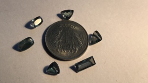 Gema suelta que cambia de color raro, formas mezcladas para joyería, chrysoberil, alejandrita - Product Image 6