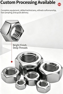 Kaltgeschmiedete 304 Edelstahl Sechskantmutter DIN934 <span class=keywords><strong>ISO4032</strong></span> Standard für Bauprojekte - Product Image 6