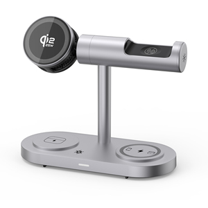 Nueva <span class=keywords><strong>carga</strong></span> rápida Qi2.2 con ventilador de refrigeración Luz LED Qi22 25W <span class=keywords><strong>7</strong></span> en 1 Cargador inalámbrico para <span class=keywords><strong>Apple</strong></span> Samsung <span class=keywords><strong>Watch</strong></span> - Product Image 1