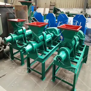 Agricultural waste coal powder sawdust wood charcoal biomass extruder stickwood charcoal briquette making machine price