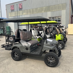 Mới ra mắt bán buôn pin lithium điện Golf giỏ hàng 2 + 2 CHỖ NGỒI Buggy nhà máy bán hàng trực tiếp - Product Image 6