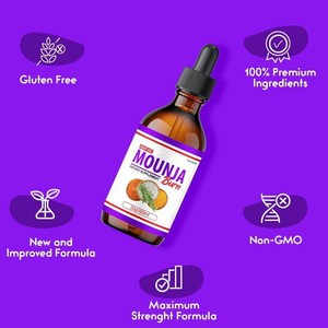 OEM Mounja Burn Drops - Official Mounja Tea Drops, 1 Bottle of Premium Mounja Burn Pro <strong>Gotas</strong> Healthy Body Mass Management - Product Image 4