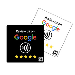 <span class=keywords><strong>NFC</strong></span> 213 215 216 Erişim Kontrol Kartları Benzersiz <span class=keywords><strong>QR</strong></span> Kodlu Sert PVC Etiketler Menü Panoları için Epoksi Menü ile - Product Image 1