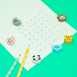 Set di Gomme per Cancellare 3D a Forma di Animali Personalizzate, Ecologiche, per Scuola e Cancelleria - Product Image 4