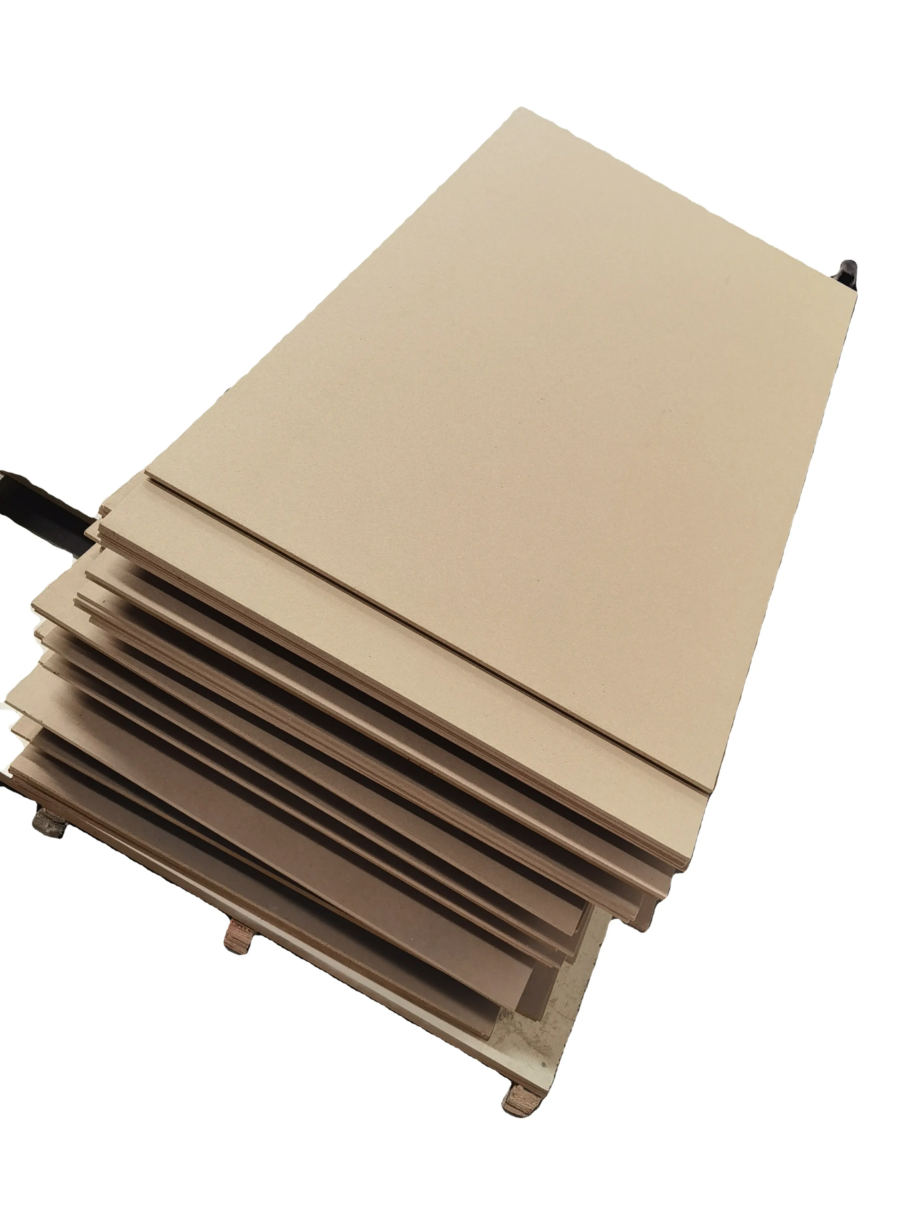 Kundenspezifische Größe Mdf-Melamin-Belagplatte für Tischplatte