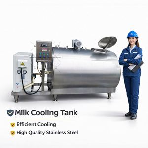 Customizedin Sizes Stainless Steel Aseptic Milk Receiving Storage <b>Cooling</b> Tanks for Milk Transport - Product Image 3