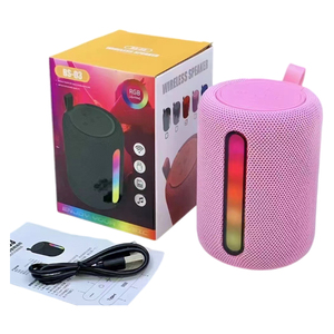 ลำโพงบลูทูธพกพา BS03 กันน้ำ IP54 ไฟ RGB 5-10W วิทยุ FM รองรับ TF USB ไมโครโฟนแฮนด์ฟรี ลำโพงสำหรับใช้งานกลางแจ้ง ของขวัญ ลำโพง OEM ขายส่ง - Product Image 6