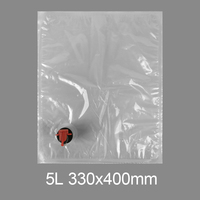 Distributeur de boîte de sac de bavoir en plastique transparent 3L 5L 10L 15L 20L Vitop pour café vin sirop jus eau autres liquides sac en papier d'aluminium