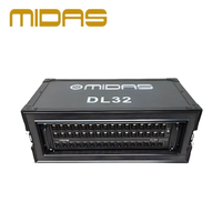 Boîtier de scène numérique MIDAS DL32 32 canaux, 32 préamplis micro MIDAS PRO, 16 sorties XLR, 2 ports AES50, alimentation fantôme 48V