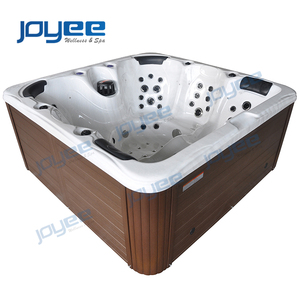 JOYEE fábrica precio barato 6 Uso persona independiente caliente Deluxe bañera JACUZZI función al aire libre jardín <span class=keywords><strong>Spa</strong></span> - Product Image 2